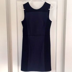 Classy Theory Sheath Dress:blue/black size 6